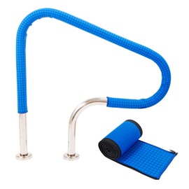 Pool Handrail Cover,6 Feet Pool Railing Covers with Zipper,Swimming Pool Handle Rail Covers,Non Slip for Inground Swimming Pool Handrail Ladder Stair Handles Grip