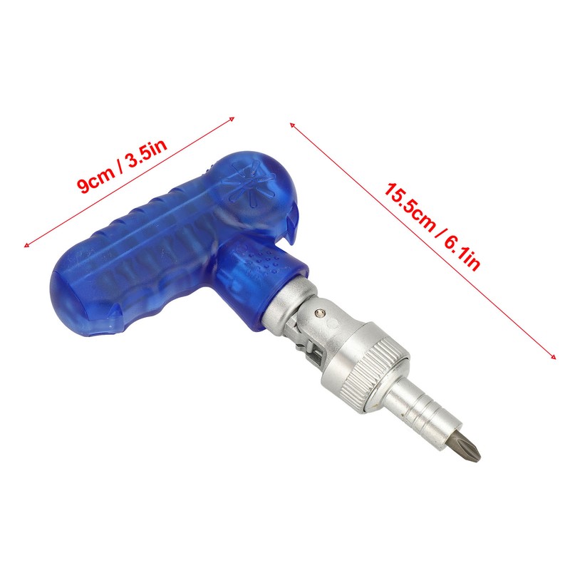 Ratchet Screwdriver Set Kit 10 in 1 Portable Mini Multifunction