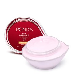 Ponds Age Miracle Day Cream, crema antiarrugas e hidratante facial con SPF 15, uso como humectante diario para cara, 1.7 fl oz