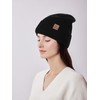 LiuSuper 100% Merino Wool Beanie for Women, Fleece Lined Winter