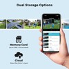 4K 8MP Dual Lens Security Camera Outdoor, 2.4Ghz/5Ghz WiFi 360°PTZ