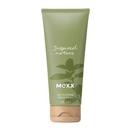 Mexx Inspired Nature Shower Scrub, Aromatic Body Scrub with Mood Enhancing Properties 200ml