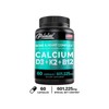 Pslalae 4-in-1 Calcium 600 mg with Vitamin D3 K2 B12