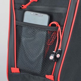 RZR RZR PRO XP Accessories, Sresk1680D UTV Cab Pack Center Seat Bag 2021 RZR PRO XP Storage Bag Compatible with 2020 2021 Polaris RZR PRO XP (Red Piping)