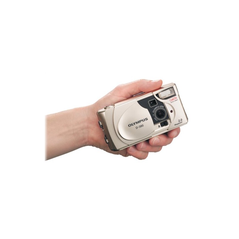 OM SYSTEM OLYMPUS Camedia D-380 2MP Digital Camera (Renewed)