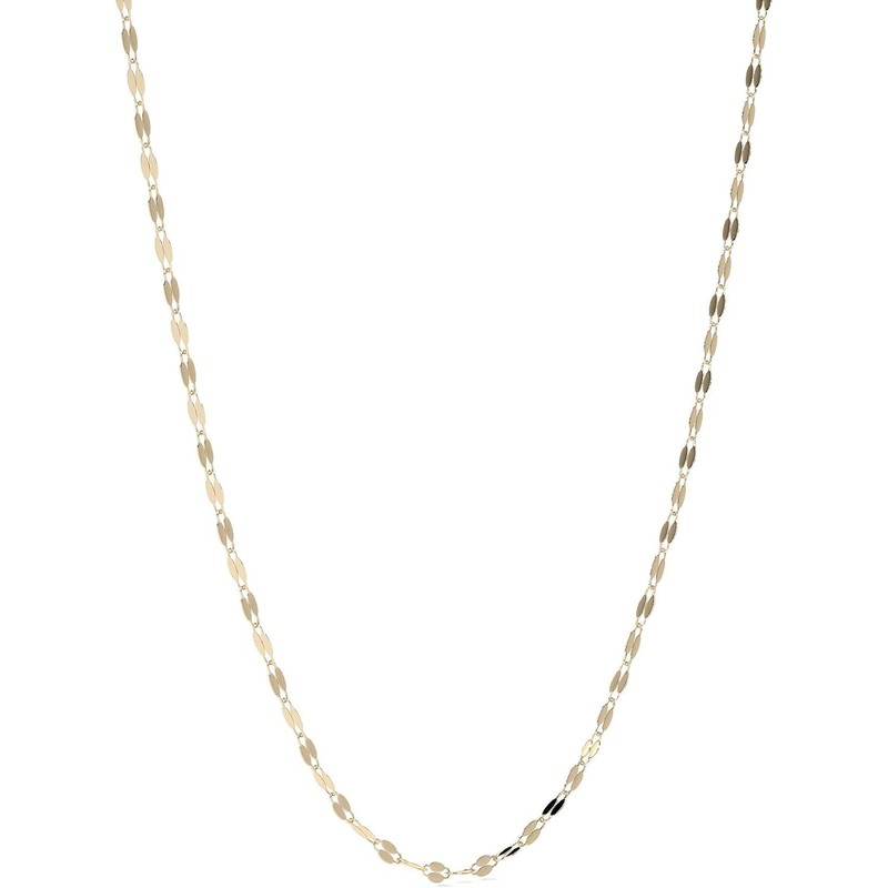 Cadena de Oro Mujer 10K de 50 cm Collar Italiano