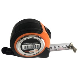 Edward Tools Harden Pro Measuring Tape 25 FT- Quick Retractable Measuring Tape Standard and Metric - Centimeters and Inches - Quick Mark Blade - Heavy Duty Rubber Shock Proof Case - Belt Clip