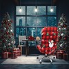 ACOFRR Chritmas Office Chair Covers Universal Protective Stretchable Slipcover for