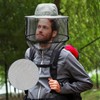 Mosquito Net Hat, Beekeeper Hat with Veil, Grey Hat with