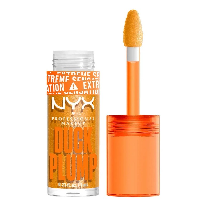 Gloss Voluminizador Transparente De Nyx Professional Makeup Naranja