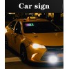 Miootly Car Sign Programmable Scrolling Display 7"x3" USB 5V Flexible