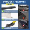 Snow Ice Scraper, 60" Long Handle Heavy Duty Garden Flat