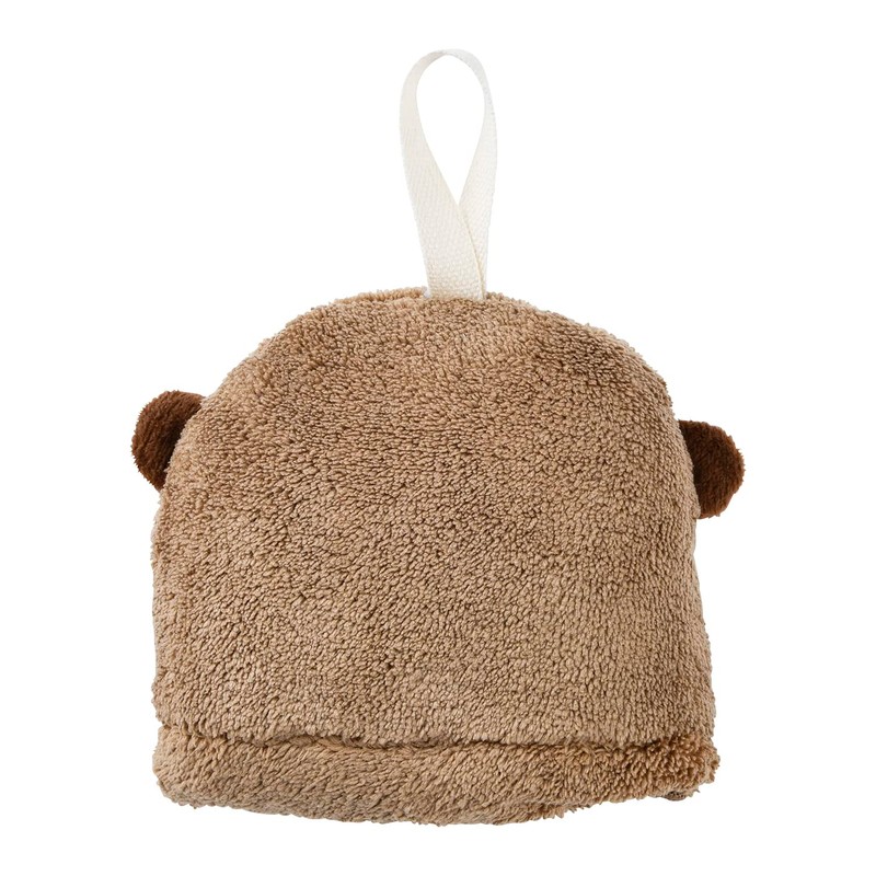 Libuhao 17814-32 Pocket Towel, Animal Beetle Towel, Otter, Total Length: