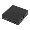 BLK USB-C TRAVEL DOCK W/PWR