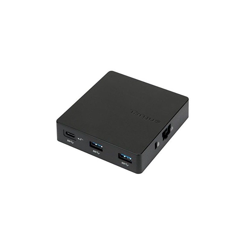 BLK USB-C TRAVEL DOCK W/PWR