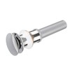 Bathroom Pop Up Drain Control Water Flow Copper Chrome Plating