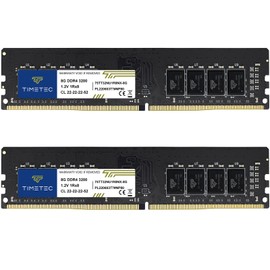 Timetec DDR4 3200MHz PC4-25600 Gaming RAM (16GB Kit(2x8GB), Regular 3200MHz)