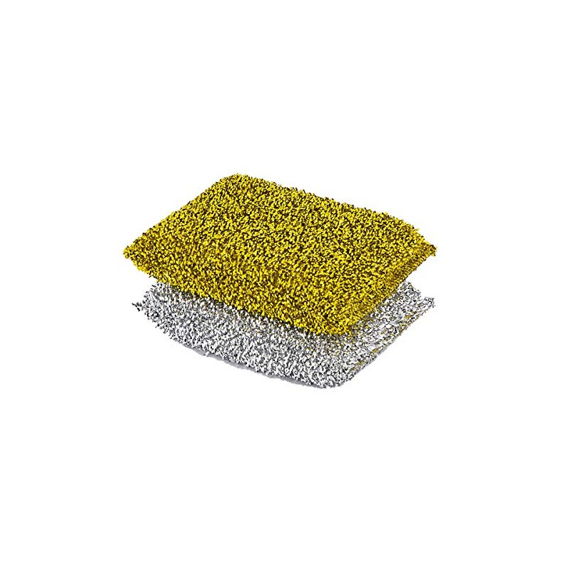 Pine-Sol Non-Scratch Scouring Pads – Pack of 2, Metallic Household