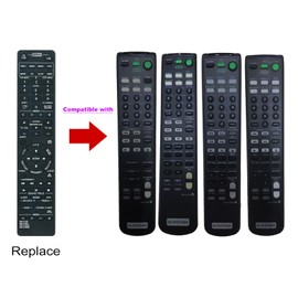 Replaced AV System Remote Controller fit for Sony FM-AM Stereo Receiver RM-U185 STR-DE185 STR-DE197 STR-DE187 RM-U306 STR-DE485 DE485E STR-DE485E STR-DE585 STR-DE495 STR-DE585E