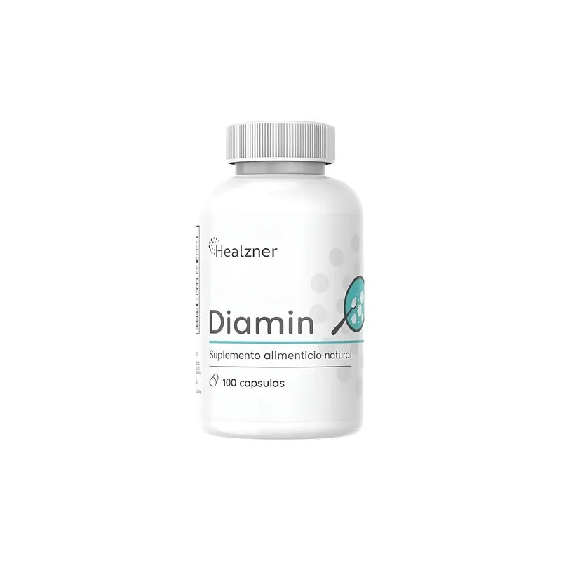 Diamin Suplemento Alimenticio Regula Azúcar 100 Caps Sin Sabor