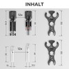 deleyCON Solar Plug 12 Pairs - PV4 Solar Plug Male