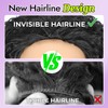 20" Kinky Curly Half Wig 210% Density Synthetic Half Wig