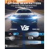 TOPLYGS D3S HID Headlight Bulbs Xenon, 8000K White Blue, 35W