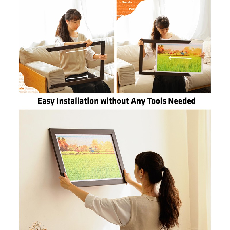 Pintoo Jigsaw Puzzle Frame Tailor-Made for Pintoo's 1000 Pieces Panorama
