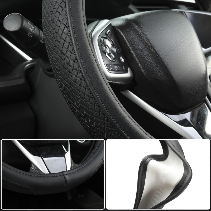 West Llama Customized Auto Car Steering Wheel Cover for Honda