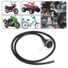 Motorcycle Waterproof Switch Motorcycle Headlight Switch Waterproof Single Steel Headlight