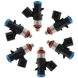 6Pcs ROADFAR Fuel Injectors Fit for 2016-2017 for Dodge for Durango,2016-2017 for Jeep for Grand Cherokee Fuel Injector FJ1509, 5281239AA, 0280158368