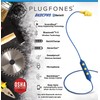 Plugfones Wireless Basic Pro Blue/Orange Work OSHA Earbuds