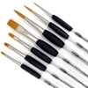 Rocket Gel Grip Acrylic Short Handle 7 Pcs Starter Artist