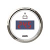 KUS Waterproof Digital Voltmeter Voltage Gauge 12V/24V 52MM(2") with Backlight