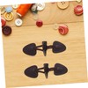 minkissy 4 Sets Imitation Horn Leather Buckle Toggle Closures for