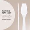 PANA 200pcs Cosmetic Make Up Disposable Plastic 2.5" Spatulas Skin