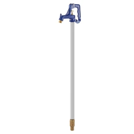 VEVOR Frost Proof Yard Hydrant, 5.25 FT Freeze-Proof Outdoor Faucet with 36" Bury Dept, 3/4" NPT Pipe Connection & 3/4" NH Hose Coupling, Heavy-Duty Cast Iron Hydrant for Yard, Garden, Farm Irrigation