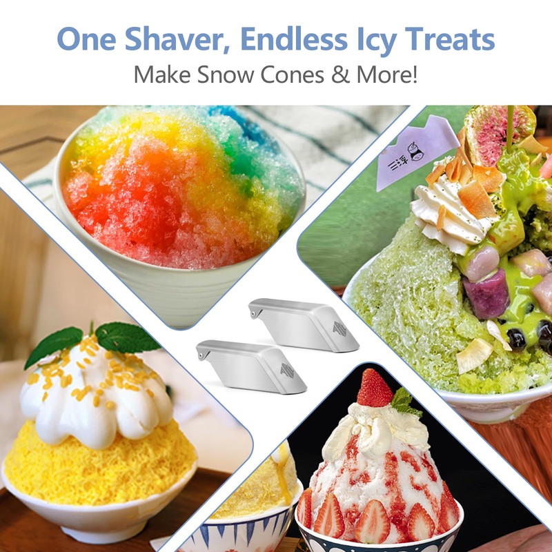 ARC USA, BQ35 2 PCS Hand Ice Shaver with Adjustable