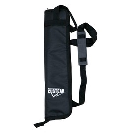CUSTEAM Drumstick Bag (Black) - Drum Key Included, Breathable, Excellent Storage, Multi-functional Pockets, Convenient to Carry