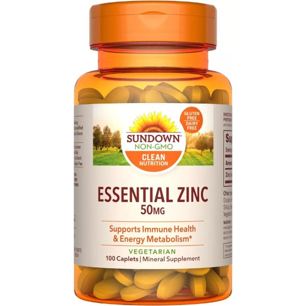 Sundown Naturals Zinc 50 Mg Sundown Naturals Salud Inmunidad 100 Caps