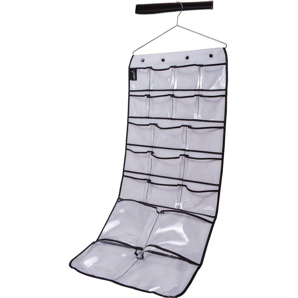 Misslo Hanging Closet Dual-Sided Organizers, 42 Pockets, 38.5 by 17.75-Inch