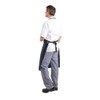Whites Chefs Apparel Light Duty Waterproof Bib Apron Nylon Blue