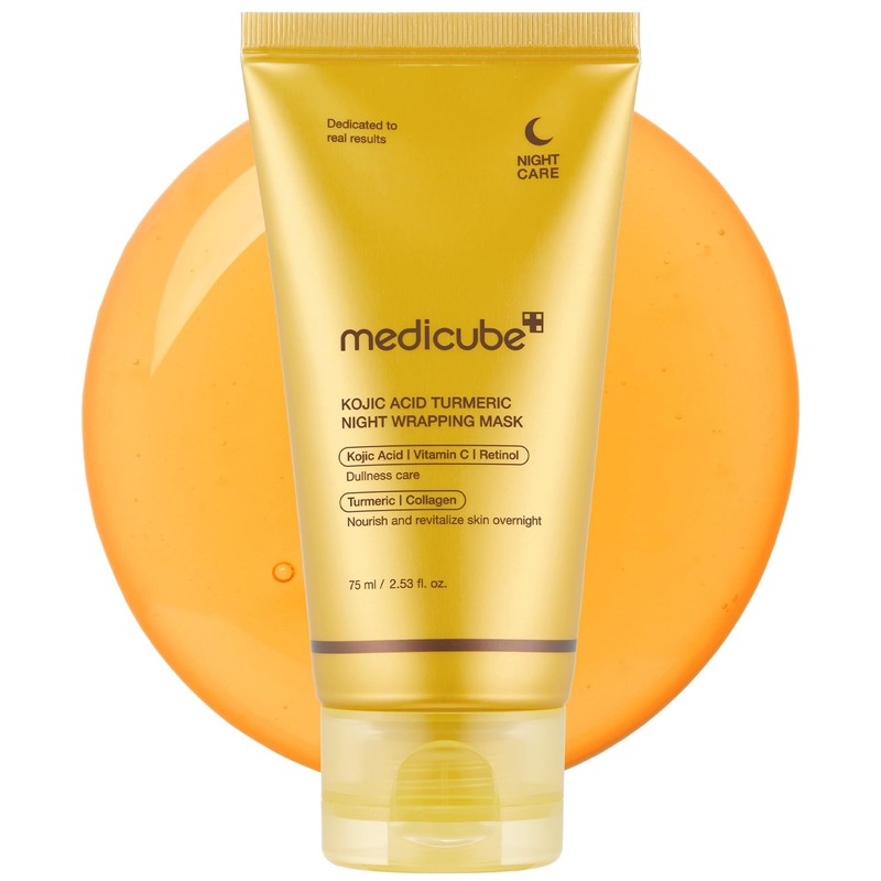 Kojic Acid Turmeric Night Wrapping Mask by Medicube for Women