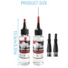2 Pcs 60 ML Hair Clipper Oil, Shaver Lubricating Oil