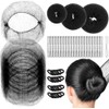 Red para Cabello 100 Piezas, Red de Pelo Tejida, 3