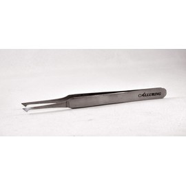 Alluring Silver Tweezers for Eyelash Extension for Volume Lashes 3D, 5D & 6D lashes 3D Straight