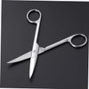 Minkissy Stainless Steel Curved Makeup Scissors for Eyebrows Eyelids Nose