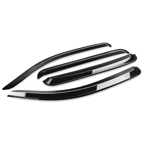 Auto Dynasty Rain Guards Tape-On Compatible with 2005-2023 Toyota Tacoma