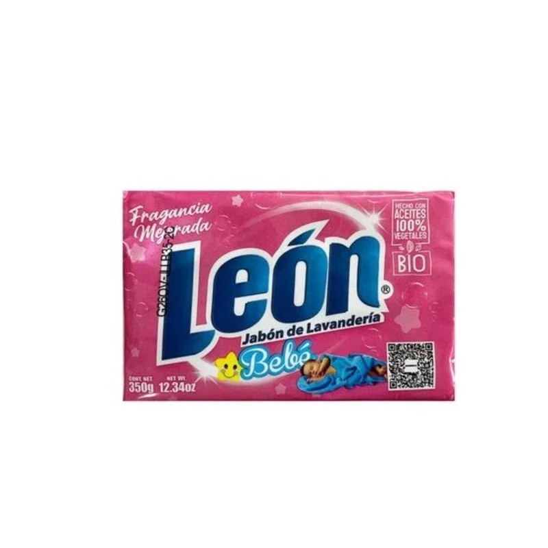 Leon 6 PACK LEON JABON EN BARRA BEBÉ ROPA LAUNDRY