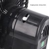 Portable Lithium Battery Fan Rechargeable 8in Multifunctional for Desk Outdoor